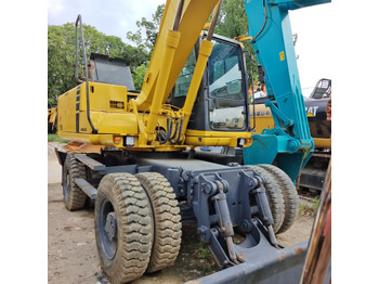 Ratinis ekskavatorius KOMATSU PW150: foto 5