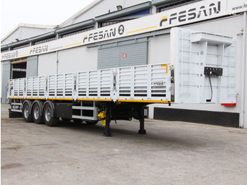 Nauja Platforminė/ Bortinė puspriekabė Fesan GENERAL CARGO WITH SIDE COVER FE-KAP-02: foto 5