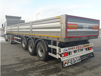 Nauja Platforminė/ Bortinė puspriekabė Fesan GENERAL CARGO WITH SIDE COVER FE-KAP-02: foto 4