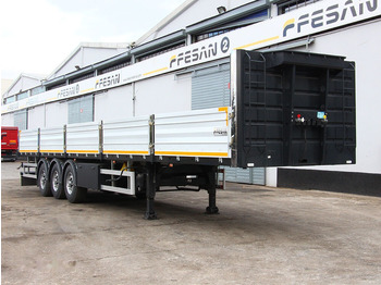 Nauja Platforminė/ Bortinė puspriekabė Fesan GENERAL CARGO WITH SIDE COVER FE-KAP-02: foto 3
