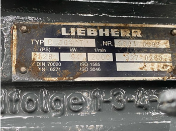 Variklis - Statybinė technika Liebherr D904T aus PR 722: foto 4