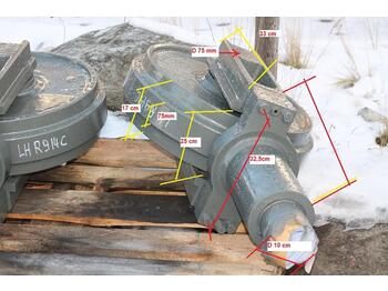Vikšrinės važiuoklės dalys - Statybinė technika Liebherr R 914C LIT: foto 5