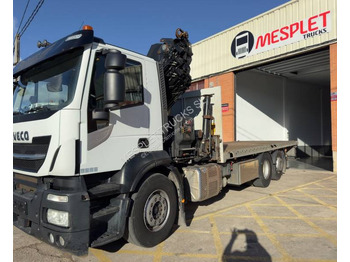 Platforminis/ Bortinis sunkvežimis IVECO Stralis