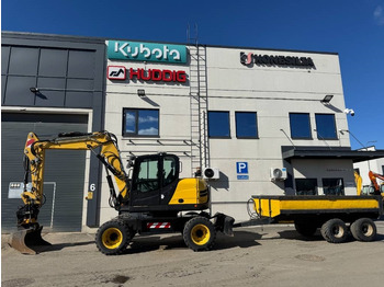 Ratinis ekskavatorius YANMAR