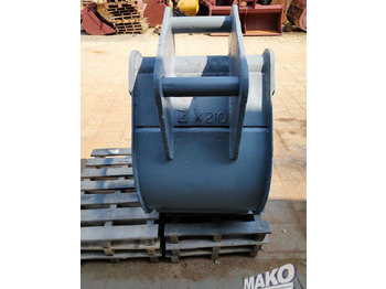 Padargas - Statybinė technika Łyżka 75cm do koparki Miller fi 80: foto 3