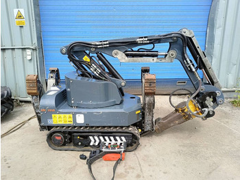 Vikšrinis ekskavatorius Brokk euroimplementos RDC1510 180 husqvarna robot remote: foto 4