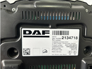 Prietaisų skydas DAF DAF XF 106 CLOCK COUNTER 2134718: foto 3