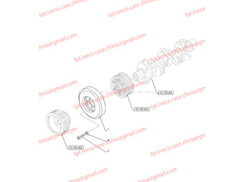 Variklis ir dalys IVECO