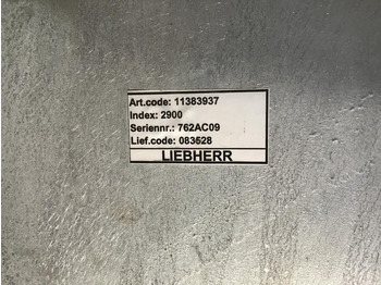 Kabina ir interjeras LIEBHERR