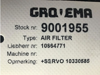 Oro filtras Liebherr Air Filter: foto 4