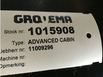 Kabina ir interjeras LIEBHERR