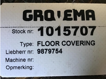 Kabina ir interjeras LIEBHERR