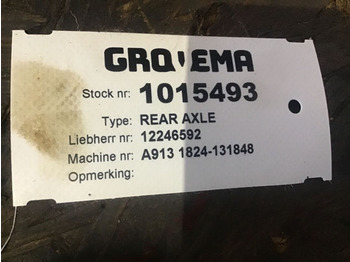 Ašis ir dalys LIEBHERR