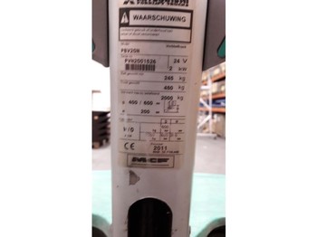 Padėklų krautuvas Mitsubishi PBV20N: foto 4 Padėklų krautuvas Mitsubishi PBV20N: foto 4