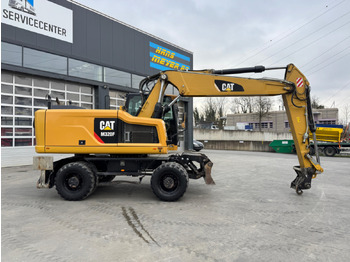 Ratinis ekskavatorius CATERPILLAR M320F Oilquick: foto 3