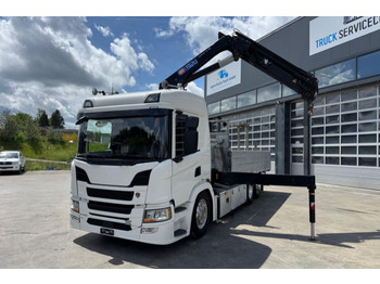Sunkvežimis su kranu SCANIA P 410