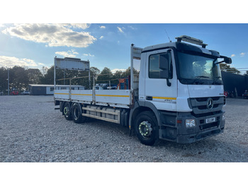 Platforminis/ Bortinis sunkvežimis MERCEDES-BENZ Actros 2541