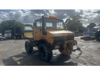 Platforminis/ Bortinis sunkvežimis, Žemės ūkio technika MERCEDES-BENZ UNIMOG 6 CYLINDER: foto 2