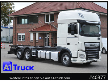 Konteineris-vežimus/ Sukeisti kūną sunkvežimis DAF XF 480