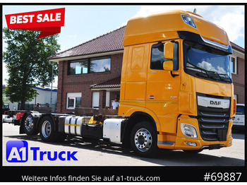Konteineris-vežimus/ Sukeisti kūną sunkvežimis DAF XF 480