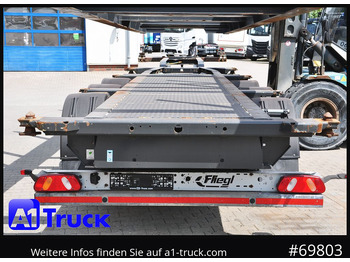 Miškovežio puspriekabė FLIEGL SDS01, Langholz, Containeraufbau, Liftachse,: foto 2