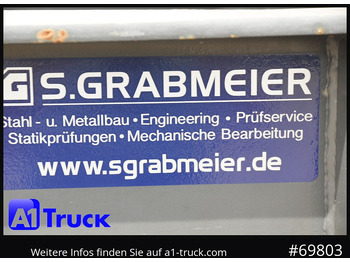 Miškovežio puspriekabė FLIEGL SDS01, Langholz, Containeraufbau, Liftachse,: foto 5