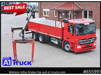 Platforminis/ Bortinis sunkvežimis MERCEDES-BENZ Actros 2546