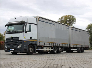 Tentinis sunkvežimis MERCEDES-BENZ Actros 2542