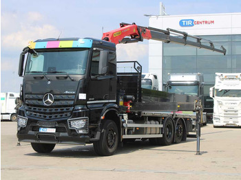 Platforminis/ Bortinis sunkvežimis MERCEDES-BENZ Arocs