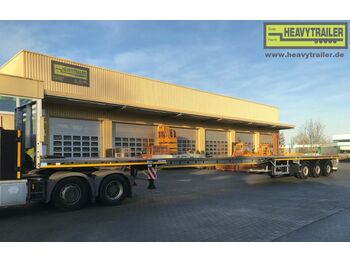 Nauja Platforminė/ Bortinė puspriekabė Faymonville MAX Trailer 3-Achs-Tele-Plateau zwangsgelenkt: foto 5
