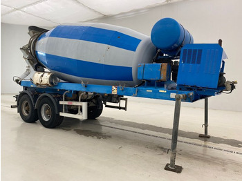 Betonvežio puspriekabė De Buf Mixer 10 m³: foto 3