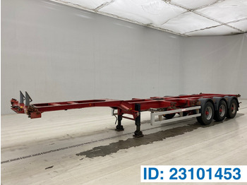 Konteineris-vežimus/ Sukeisti kūną puspriekabė RENDERS