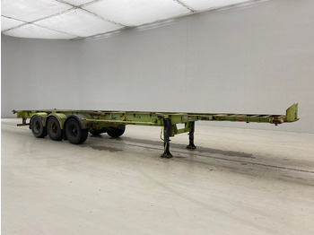 Konteineris-vežimus/ Sukeisti kūną puspriekabė Van Hool 2 x 20-30-40 ft: foto 3 Konteineris-vežimus/ Sukeisti kūną puspriekabė Van Hool 2 x 20-30-40 ft: foto 3