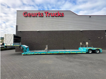 Žemo profilio platforma puspriekabė NOOTEBOOM