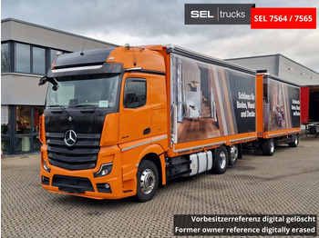 Tentinis sunkvežimis MERCEDES-BENZ Actros 2548