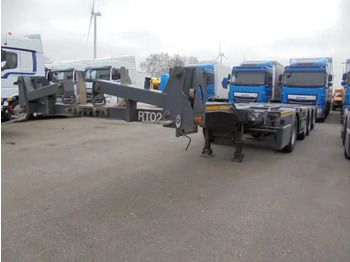 Konteineris-vežimus/ Sukeisti kūną puspriekabė D-TEC