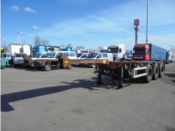 Konteineris-vežimus/ Sukeisti kūną puspriekabė NOOTEBOOM