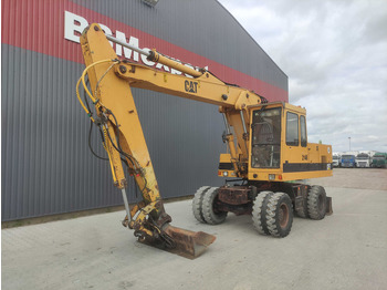 Ratinis ekskavatorius Caterpillar 214 B wheel excavator: foto 2