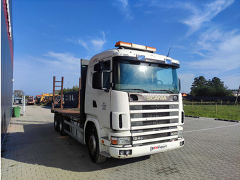 Autovežis sunkvežimis Scania 124 car transporter: foto 3
