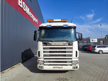 Autovežis sunkvežimis Scania 124 car transporter: foto 2