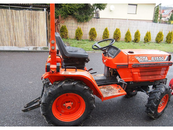 Traktorius Ciągnik Kubota B1550 1994 traktorek KUBOTA 4x4 19KM: foto 3