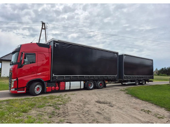 Tentinis sunkvežimis Volvo FH 540 oś skrętna Firanka Euro 6: foto 2