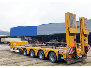 Žemo profilio platforma puspriekabė KÄSSBOHRER