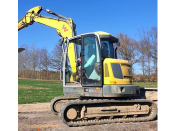 Vikšrinis ekskavatorius WACKER NEUSON EZ80 E14-03 gummi 8t rubber: foto 4