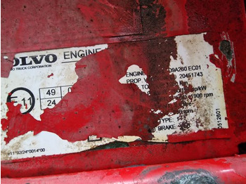 Variklis - Sunkvežimis Volvo D9A 260 – EC01 Engine (Truck): foto 2