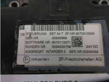 Elektros sistema - Sunkvežimis MAN TGX 81.25810-7016 / 7018 / 7022 / 7031 EST 54 INTARDER MODULE EURO 6: foto 3