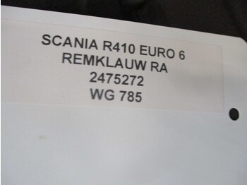 Stabdžių suportas - Sunkvežimis Scania R410 2475272 REMKLAUW RV / RA EURO 6 MODEL 2020: foto 3