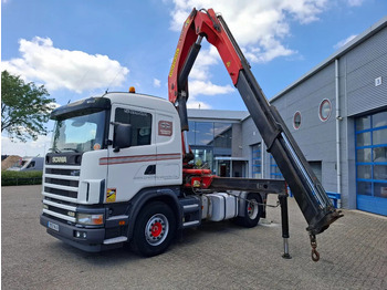 Sunkvežimis su kranu SCANIA 124