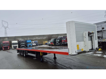 Platforminė/ Bortinė puspriekabė SCHMITZ MEGA