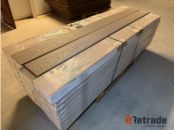 Nauja Statybinė įranga Hamburger parkett 64 pakker trægulv 10,5x180x2200mm: foto 3